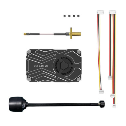 Видеопередатчик iFlight BLITZ Whoop 3.3G 2W, PIT: 25/400/1000/2000 mW, с антенной на 3.3G, фото № 1 - ukr-mobil.com