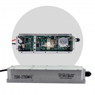 Модуль помех (jammer) 2500-2700 MHz, Gan 50W, 47 dBm, SMA