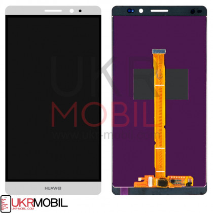 Дисплей Huawei Mate 8 (NXT-L09, NXT-L29A), с тачскрином, White - ukr-mobil.com