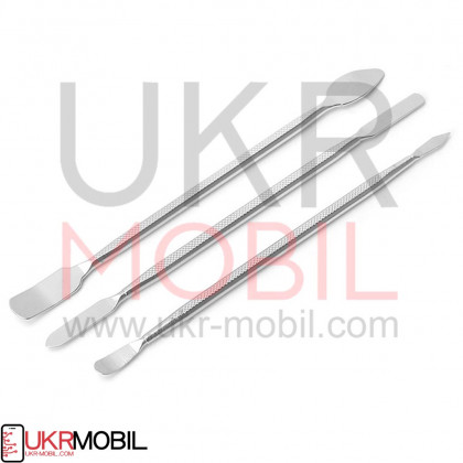 Набор металлических лопаток для разборки корпусов Baku 3 in 1 Spudgers Set, фото № 3 - ukr-mobil.com