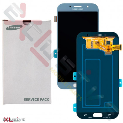 Дисплей Samsung A710H Galaxy A7 (2016) (Super AMOLED) (Service Pack Original) с тачскрином White - ukr-mobil.com