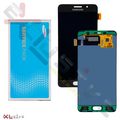 Дисплей Samsung A510 Galaxy A5 2016, GH97-18250B, с тачскрином, Service Pack Original, Black - ukr-mobil.com
