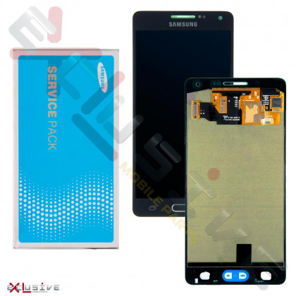 Дисплей Samsung A500 Galaxy A5, с тачскрином, Original, Black - ukr-mobil.com