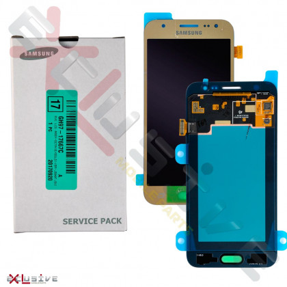 Дисплей Samsung J500 Galaxy J5 2015 GH97-19466B (SERVICE PACK) с тачскрином Gold - ukr-mobil.com