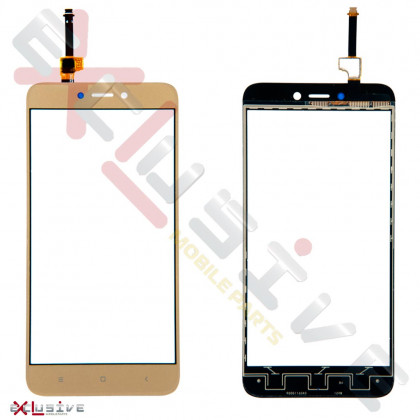 Сенсор (тачскрин) Xiaomi Redmi 4x, High Quality, Gold - ukr-mobil.com