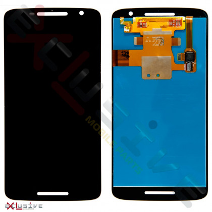 Дисплей Motorola XT1562 Moto X Play, XT1563 X Play, с тачскрином, Original PRC, Black - ukr-mobil.com