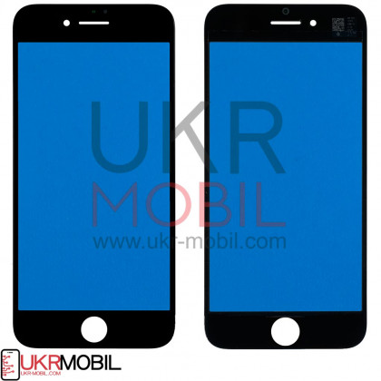Стекло Apple iPhone 7, Black, Original - ukr-mobil.com