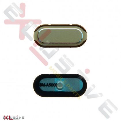 Кнопка Home Samsung A300 Galaxy A3, A500 Galaxy A5, A700 Galaxy A7, (пластик), Gold - ukr-mobil.com