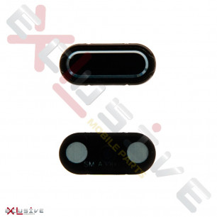 Кнопка Home Samsung A300 Galaxy A3, A500 Galaxy A5, A700 Galaxy A7, (пластик), Black