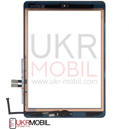 Сенсор (тачскрин) Apple iPad 9.7 2018 (A1893, A1954), с кнопкой HOME, Original, Black, фото № 2 - ukr-mobil.com