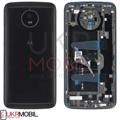 Задняя крышка Motorola XT1794 Moto G5s, Black - ukr-mobil.com