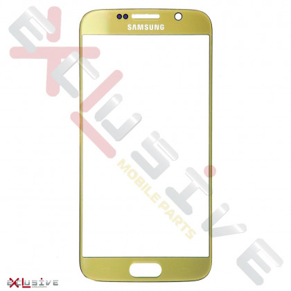 Стекло дисплея Samsung G920 Galaxy S6, Gold