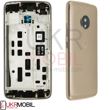 Задняя крышка Motorola XT1685 Moto G5 Plus, Gold - ukr-mobil.com