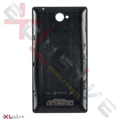 Корпус Sony C2305 Xperia C Black (задняя крышка), фото № 2 - ukr-mobil.com