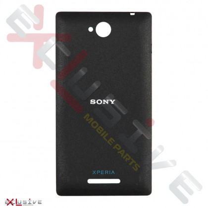 Корпус Sony C2305 Xperia C Black (задняя крышка), фото № 1 - ukr-mobil.com
