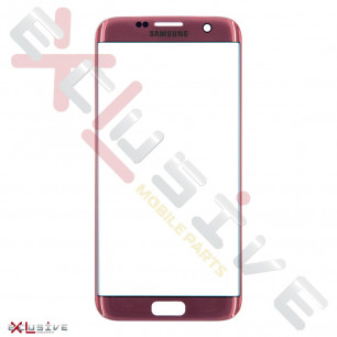 Стекло дисплея Samsung G935 Galaxy S7 Edge, Pink Gold, Original