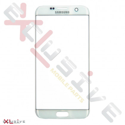 Стекло дисплея Samsung G935 Galaxy S7 Edge, Original, White