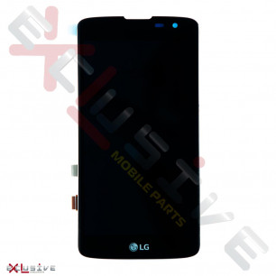 Дисплей LG K7 X210, K7 X210DS, с тачскрином, Original PRC, Black