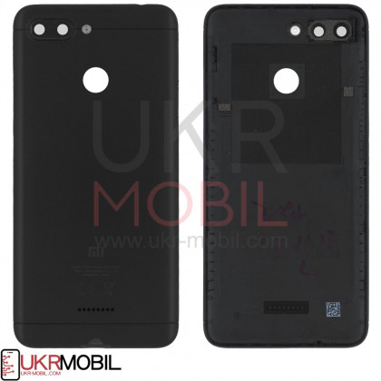 Задняя крышка Xiaomi Redmi 6, Black - ukr-mobil.com