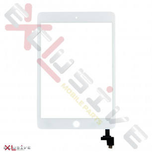 Сенсор (тачскрин) Apple iPad Mini 3 (A1599, A1600), с кнопкой Home, Original PRC, White