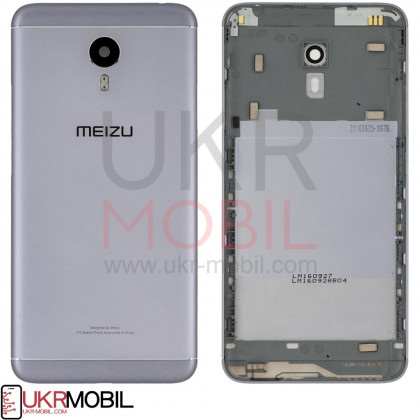 Задняя крышка Meizu M3 Note M681h, High Quality, Black - ukr-mobil.com