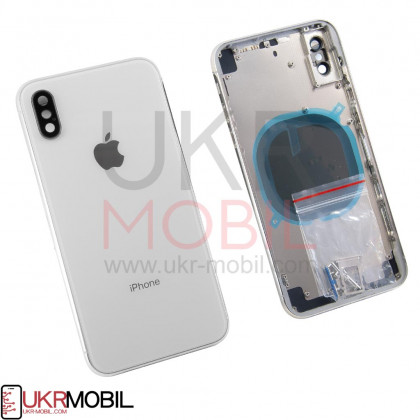 Корпус Apple iPhone X, в сборе, Original PRC, White - ukr-mobil.com