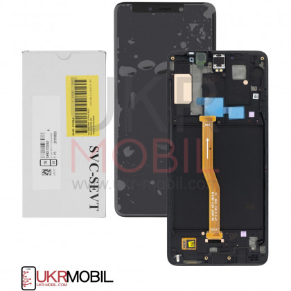 Дисплей Samsung A920 Galaxy A9 2018, GH97-18322A, с тачскрином, рамкой, Original, Black - ukr-mobil.com