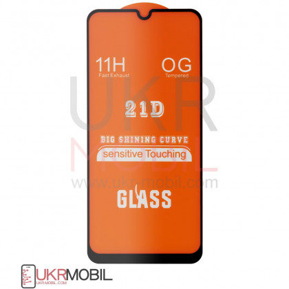 Защитное стекло Samsung A305 Galaxy A30 2019, A505 Galaxy A50 2019, M305 Galaxy M30 2019, Full Glue 2.5D, Black - ukr-mobil.com