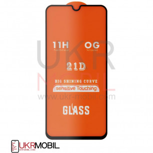Защитное стекло Samsung A405 Galaxy A40 2019, Full Glue 2.5D, Black