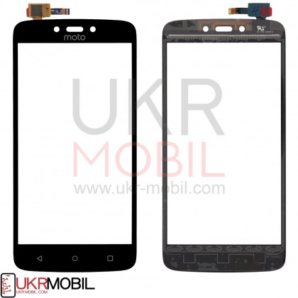 Сенсор (тачскрин) Motorola XT1723 Moto C Plus, Black - ukr-mobil.com