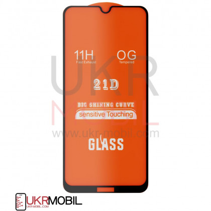Защитное стекло Xiaomi Redmi Note 8, Full Glue 2.5D, Black - ukr-mobil.com