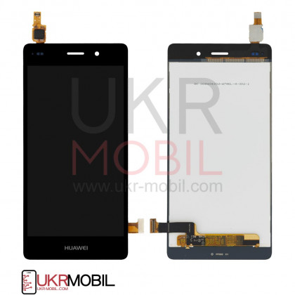Дисплей Huawei Ascend P8 Lite (ALE-L21), с тачскрином, Black - ukr-mobil.com