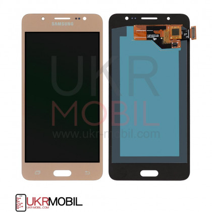 Дисплей Samsung J510 Galaxy J5 2016, с тачскрином, OLED, Gold - ukr-mobil.com