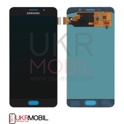 Дисплей Samsung A710H Galaxy A7 2016, OLED, с тачскрином, Black - ukr-mobil.com