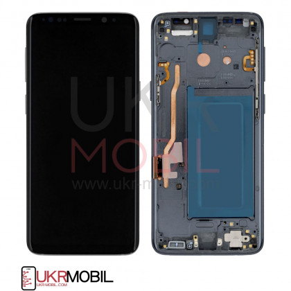 Дисплей Samsung G960 Galaxy S9, с тачскрином, рамкой, Original PRC, Titanium Grey, фото № 2 - ukr-mobil.com