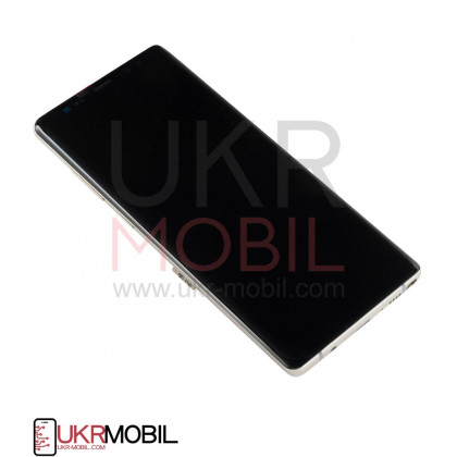 Дисплей Samsung N950 Galaxy Note 8, с тачскрином, рамкой, Original PRC, Gold, фото № 2 - ukr-mobil.com