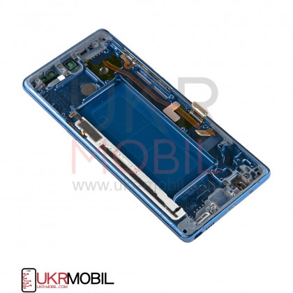 Дисплей Samsung N950 Galaxy Note 8, с тачскрином, рамкой, Original PRC, Blue, фото № 3 - ukr-mobil.com