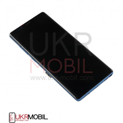 Дисплей Samsung N950 Galaxy Note 8, с тачскрином, рамкой, Original PRC, Blue, фото № 2 - ukr-mobil.com