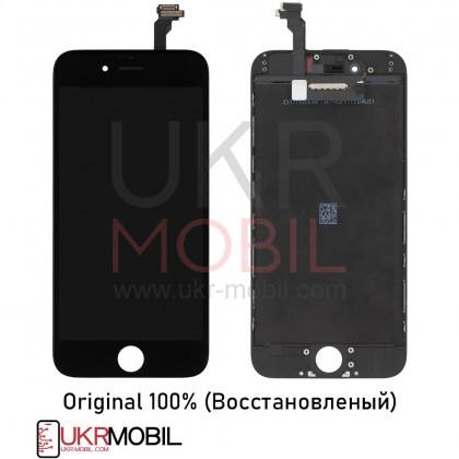 Дисплей Apple iPhone 6, с тачскрином, Original (Восстановленый), Black - ukr-mobil.com