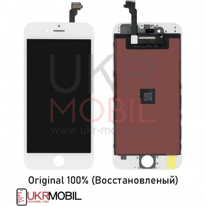 Дисплей Apple iPhone 6, с тачскрином, Original (Восстановленый), White - ukr-mobil.com