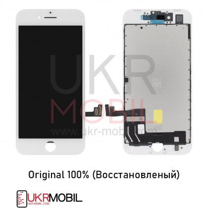 Дисплей Apple iPhone 8, iPhone SE 2020, с тачскрином, Original (Восстановленый), White - ukr-mobil.com