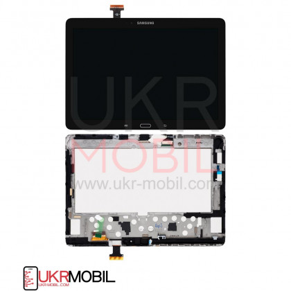 Дисплей Samsung P600 Galaxy Note 10.1, P605 Galaxy Note 10.1, с тачскрином, Black, Original - ukr-mobil.com