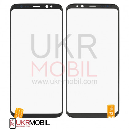 Стекло дисплея Samsung G955 Galaxy S8 Plus, с OCA пленкой, Original, Black - ukr-mobil.com