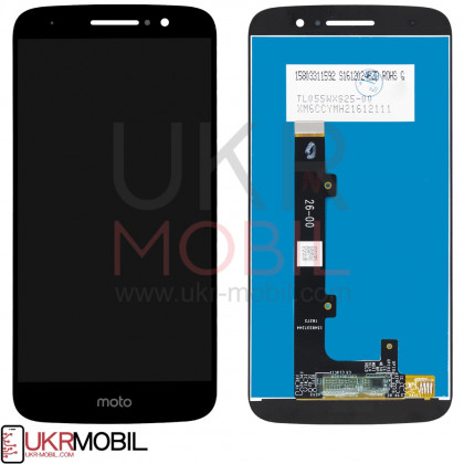 Дисплей Motorola XT1662, XT1663 Moto M, с тачскрином, Original PRC, Black - ukr-mobil.com