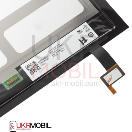 Дисплей Lenovo Yoga Tablet 2 1050L, с тачскрином, Black, фото № 4 - ukr-mobil.com