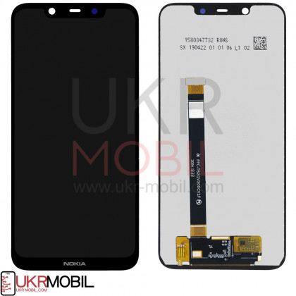 Дисплей Nokia 8.1 Dual Sim TA-1119, X7, с тачскрином, Black - ukr-mobil.com