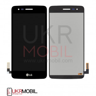 Дисплей LG K8 2017 (M200), с тачскрином, Original PRC, Black