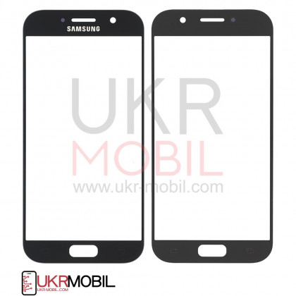 Стекло дисплея Samsung A520 Galaxy A5 2017, Original, Black - ukr-mobil.com