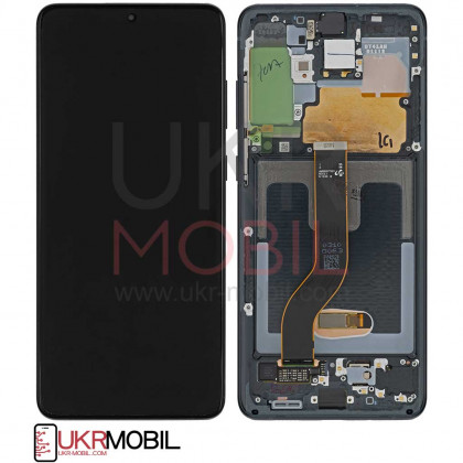 Дисплей Samsung G985 Galaxy S20 Plus, с тачскрином, рамкой, Original PRC, Black, фото № 1 - ukr-mobil.com