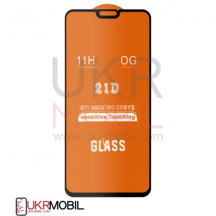 Защитное стекло Huawei Honor 8X (JSN-L21, JSN-AL00), View 10 Lite, Full Glue 2.5D, Black - ukr-mobil.com